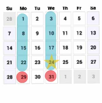 March calendar