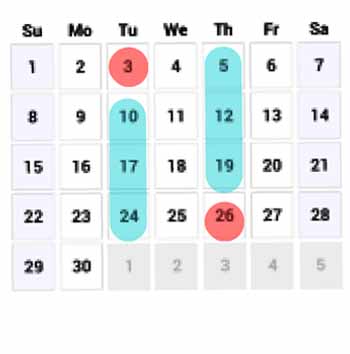 November calendar