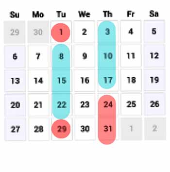 December calendar